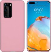 iMoshion Color Backcover Huawei P40 Pro hoesje - roze