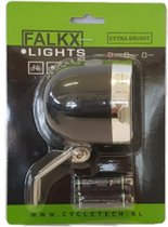 Falkx Voorlicht 20 Leds Batterijen Zwart/zilver