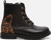 Muyters Veterboots zwart Leer 28601 - Maat 24