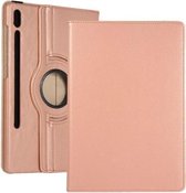 Xssive Tablet Hoes Case Cover voor Samsung Galaxy Tab S7 T870 - 360° draaibaar - Rose Goud