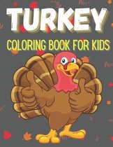 Turkey Coloring Book for Kids