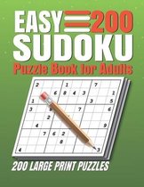 Easy Sudoku Puzzle Book for Adults