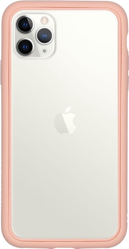 Coque iPhone 11 Pro Max RhinoShield CrashGuard NX Bumper - Rose | bol