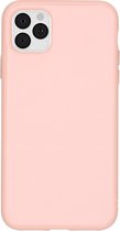 Apple iPhone 11 Pro Max Hoesje - Rhinoshield - SolidSuit Serie - Hard Kunststof Backcover - Blush Pink - Hoesje Geschikt Voor Apple iPhone 11 Pro Max