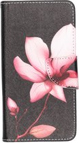Design Softcase Booktype Samsung Galaxy A40 hoesje - Bloemen