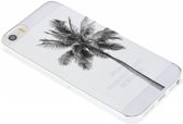 Design Backcover iPhone SE / 5 / 5s hoesje - Palmtree