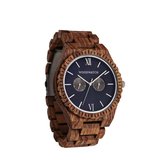 De officiële WoodWatch | Ocean Blue | Houten horloge heren
