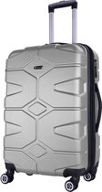 SHAIK® Koffer Grijs Large 80 liter Serie Razzer 68 x 45 x 28 cm