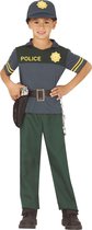 Fiestas Guirca Verkleedpak Politie Polyester Groen Mt 146/152