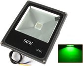 LED Bouwlamp Groen - 50 Watt  - Plat