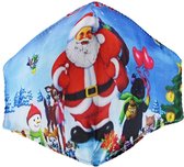 Zac's Alter Ego - Santa & Friends Christmas Masker - Mondkapje - Multicolours