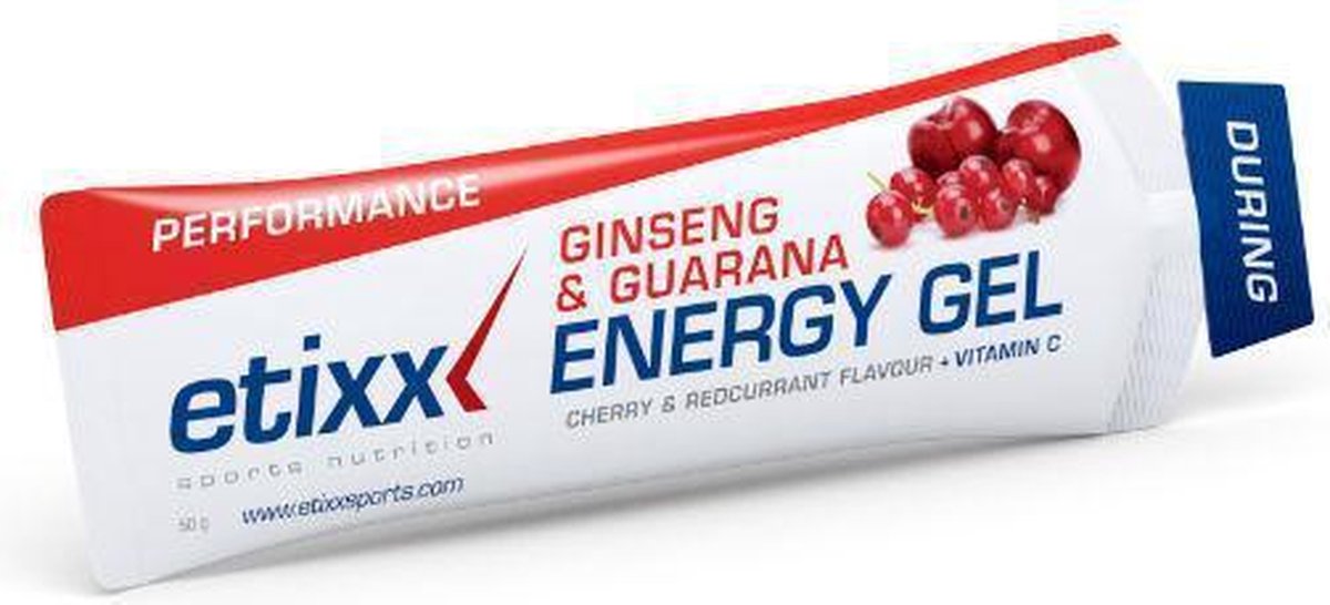 Etixx Energy Gel Ginseng & Guarana Cherry 50 gr