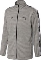 Puma Trainingsjack Puma X Diamond Heren Polyester Grijs Mt Xl