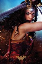 GBeye Poster - Wonder Woman Defend - 91.5 X 61 Cm - Multicolor
