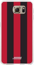 Samsung Galaxy S6 Hoesje Transparant TPU Case - AC Milan #ffffff