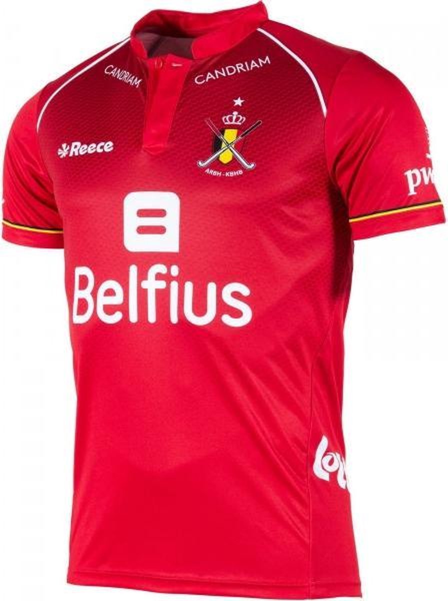 Reece België Shirt Thuis Boys - Rood - maat 164