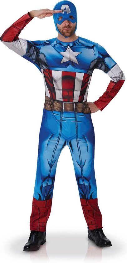 RUBIES FRANCE - Captain America Avengers kostuum voor volwassenen - XL |  bol.com