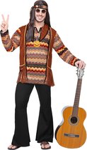 WIDMANN - Back to the 60s hippie kostuum voor mannen - XXL