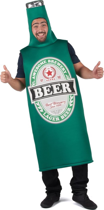 MODAT - Groen bierfles kostuum voor volwassenen | bol.com