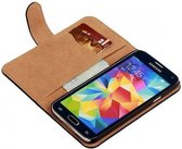 Bark Bookstyle Wallet Case Hoesje voor Galaxy Core i8260 Zwart