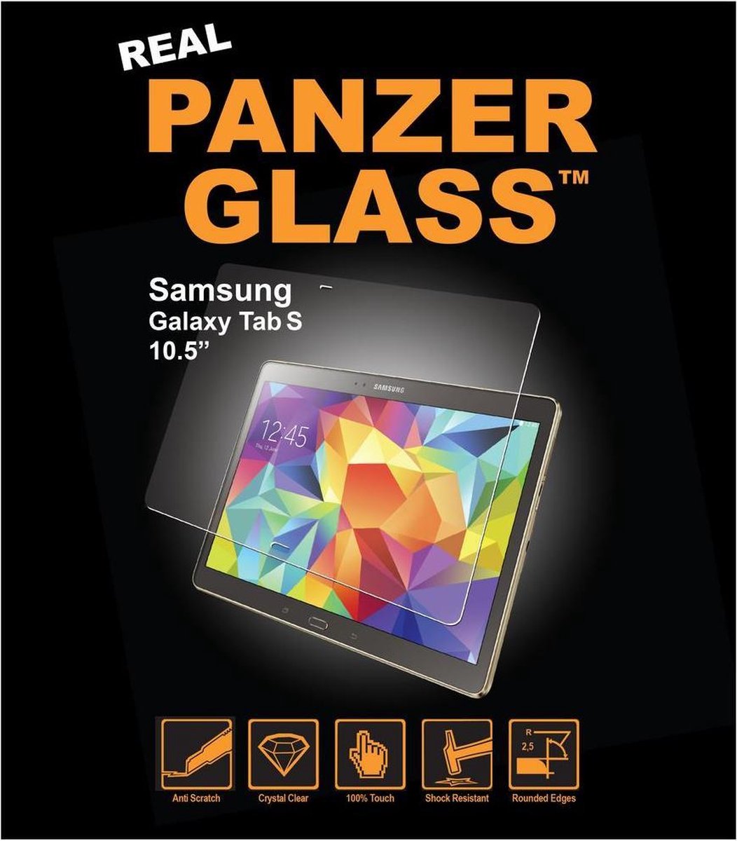 PanzerGlass Tempered Glass Screenprotector Samsung Galaxy Tab S 10.5