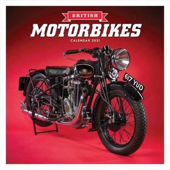 British Motorbikes Square Wall Calendar
