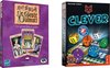 Afbeelding van het spelletje Spellenbundel - Kaartspel - Dobbelspel - 2 stuks & De Grote Damuti - Clever