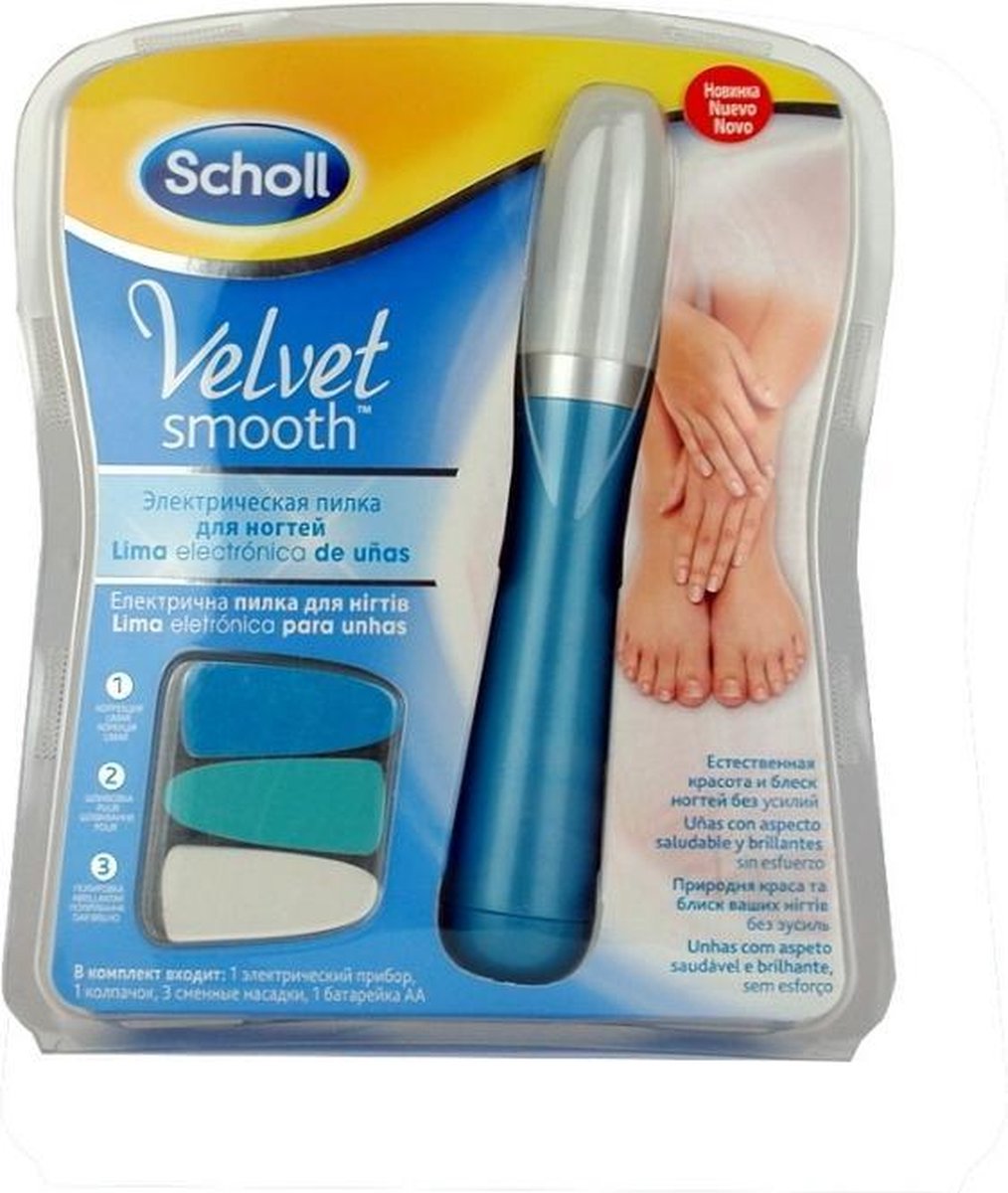 vis twee weken Franje Scholl Velvet Smooth Electronic Nail Care System | bol.com