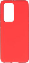 Wicked Narwal | Color TPU Hoesje voor Huawei P40 Pro Rood