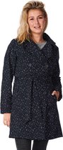 Bonita trench coat dot black/white-L