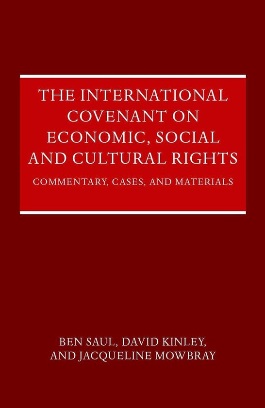 The International Covenant on Economic, Social and Cultural  ... - cover