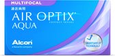 +3,50 - Air Optix® Aqua Multifocal - Laag - 6 pack - Maandlenzen - BC 8,60 - Multifocale contactlenzen