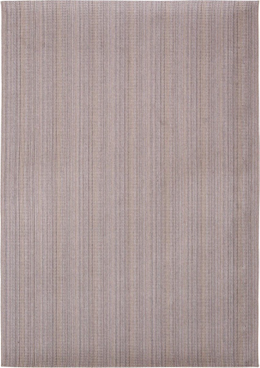 Binnen vloerkleed -140 x 200 cm - Jackies City Stripe 8696 City Stripe laagpolig tapijt - Made In Belgium