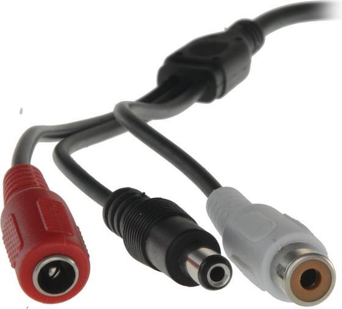 WL4 MIC-P mini microfoon met audio en voeding doorgifte connectors