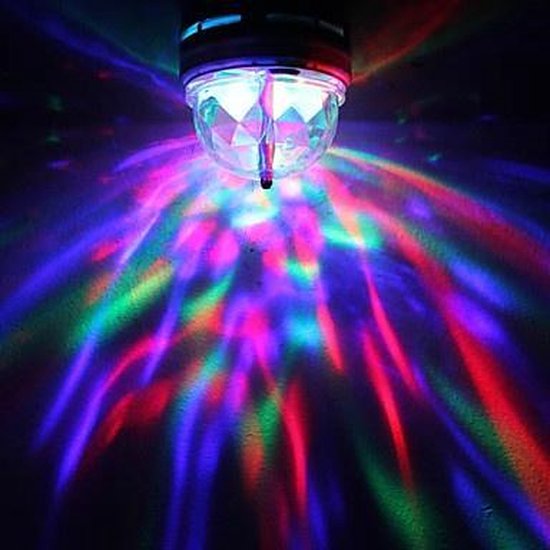 Ampoule Disco LED, ampoule Disco, Boule Disco, rotative, Disco, éclairage  Disco, ampoule E27, blanc : : Luminaires et Éclairage