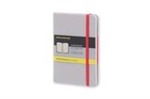 Moleskine LE Notitieboek Contrast Pocket (9x14 cm) Gelinieerd Harde Kaft Astergrijs
