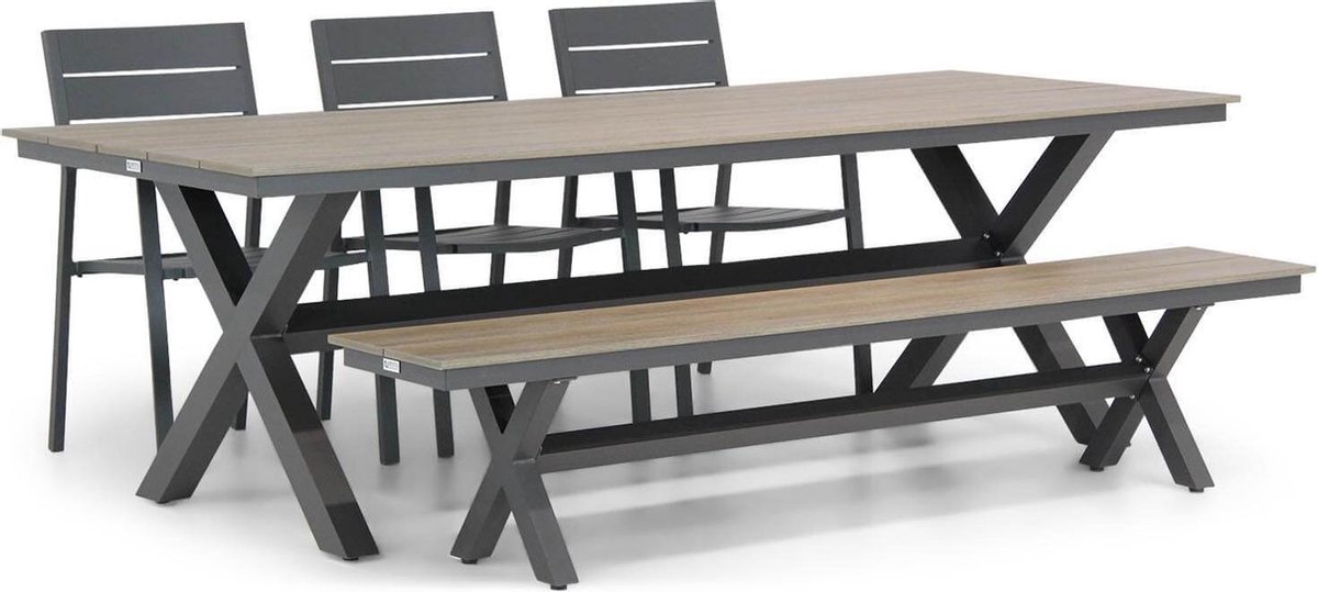 Lifestyle Stella/Forest 240 cm dining tuinset 5-delig