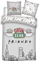 Friends Dekbedovertrek Central Perk - Eenpersoons - 140 x 200 cm - Polyester