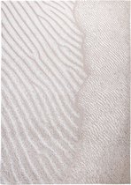 Louis de Poortere - 9135 Waves Shores Amazon Mud Vloerkleed - 200x280 cm - Rechthoekig - Laagpolig Tapijt - Landelijk, Modern - Beige
