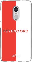 6F hoesje - geschikt voor Xiaomi Redmi 5 -  Transparant TPU Case - Feyenoord - met opdruk #ffffff
