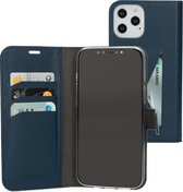Apple iPhone 12 Pro Max Hoesje - Premium Wallet/Boekhoesje - Eco Leer - Magneet Sluiting - Opberg vakken - Blauw - Mobiparts