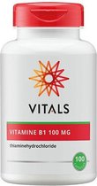 Vitals - Vitamine B1 100 mg - 100 Capsules -Vitaminen
