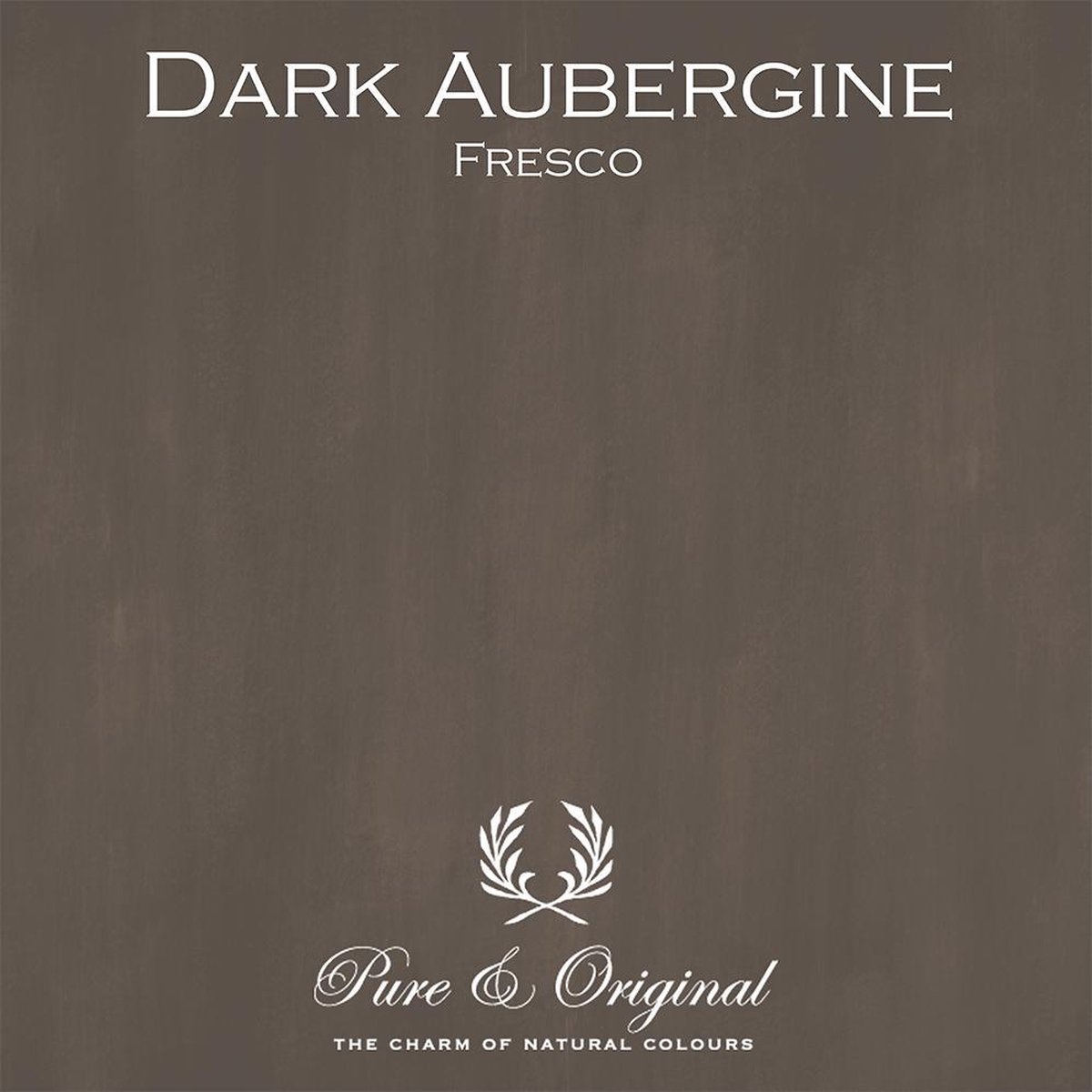 Pure & Original Fresco Kalkverf Dark Aubergine 1 L