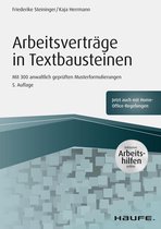 Haufe Fachbuch - Arbeitsverträge in Textbausteinen - inkl. Arbeitshilfen online