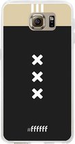 Samsung Galaxy S6 Hoesje Transparant TPU Case - AFC Ajax Uitshirt 2018-2019 #ffffff