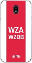 Samsung Galaxy J7 (2018) Hoesje Transparant TPU Case - AFC Ajax - WZAWZDB #ffffff