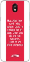 LG K30 (2019) Hoesje Transparant TPU Case - AFC Ajax Clublied #ffffff