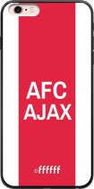 iPhone 6 Plus Hoesje TPU Case - AFC Ajax - met opdruk #ffffff