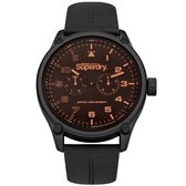 Superdry - Heren Horloge Aviator SYG208OB - Zwart