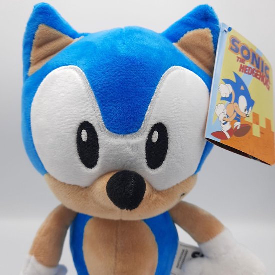 Sonic - The Hedgehog - Pluche Knuffel - Blauw - 30 cm | bol